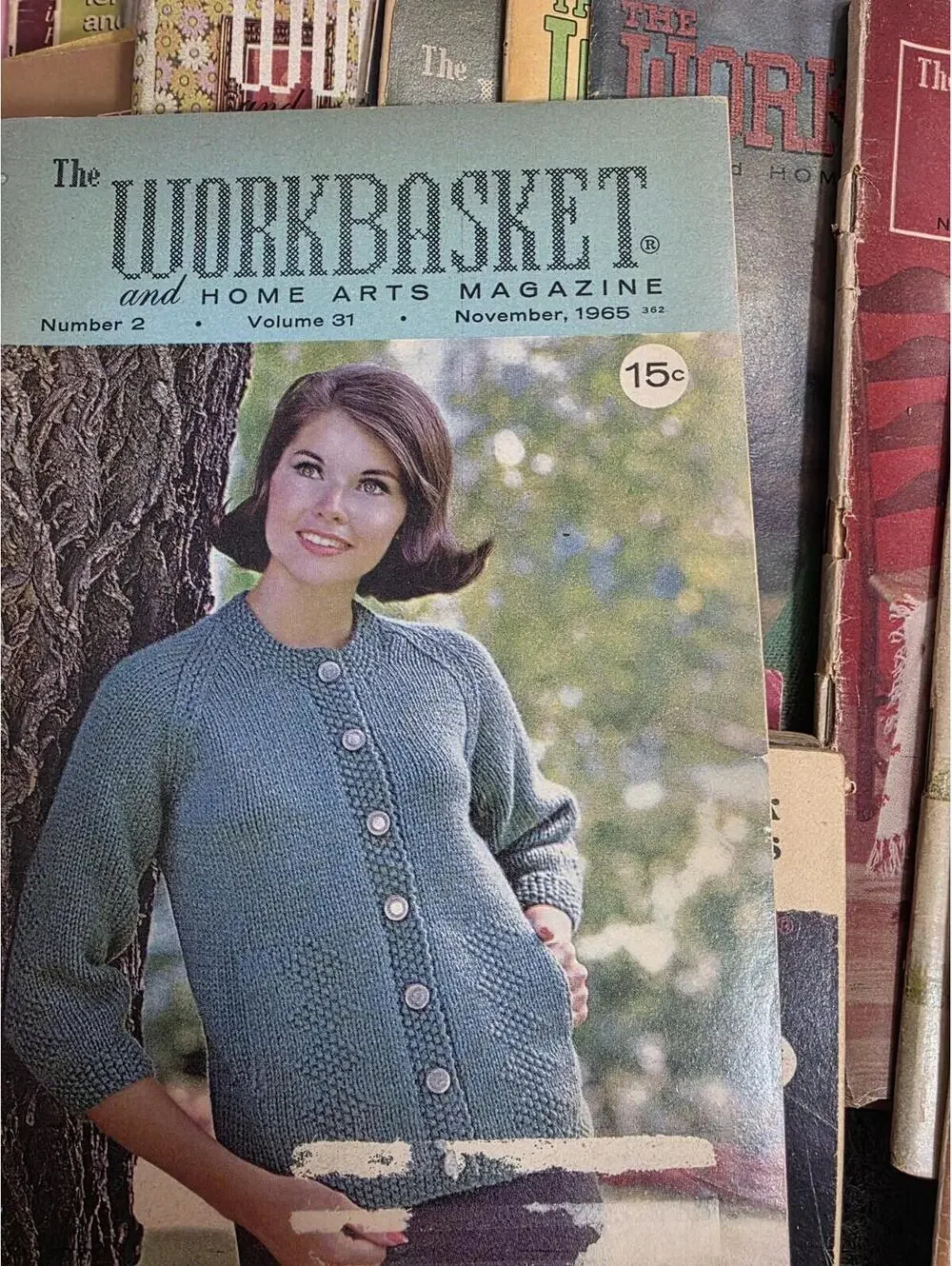 Vintage The Workbasket Magazine Lot of 45 Magazines 1960s 1970s 1980s